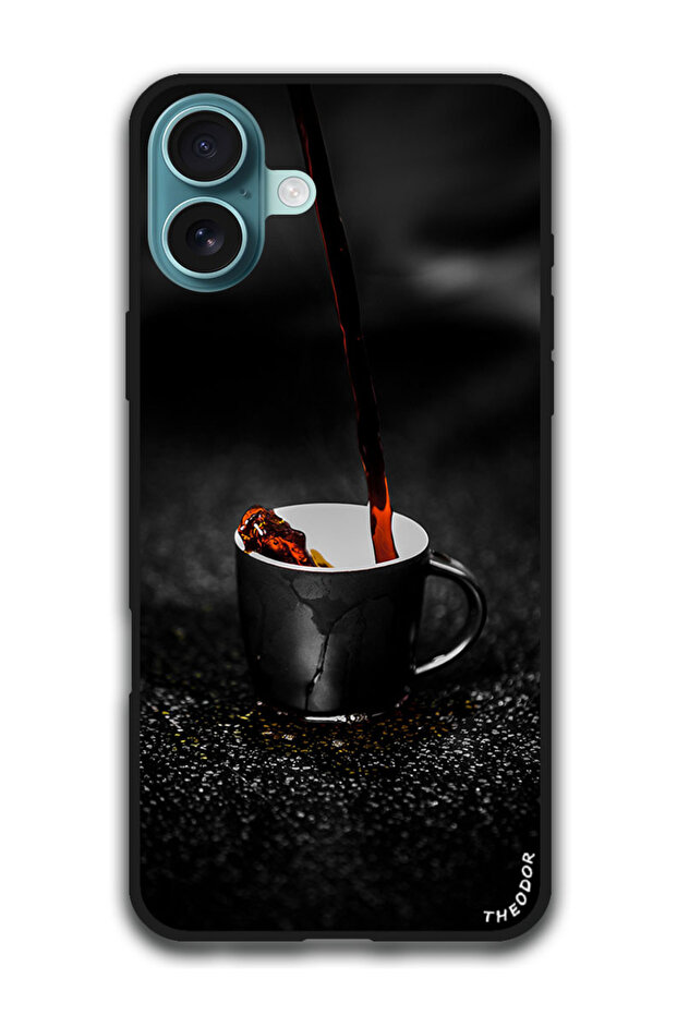 Protective Case Anti Scratch Shock Proof Bumper Cover For iPhone 16 Plus (6.7)-inch cup_spray_drops