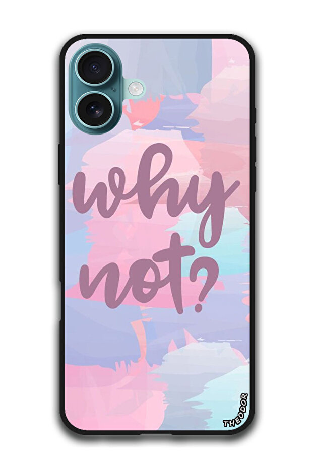 Protective Case Anti Scratch Shock Proof Bumper Cover For iPhone 16 Plus (6.7)-inch Why Not
