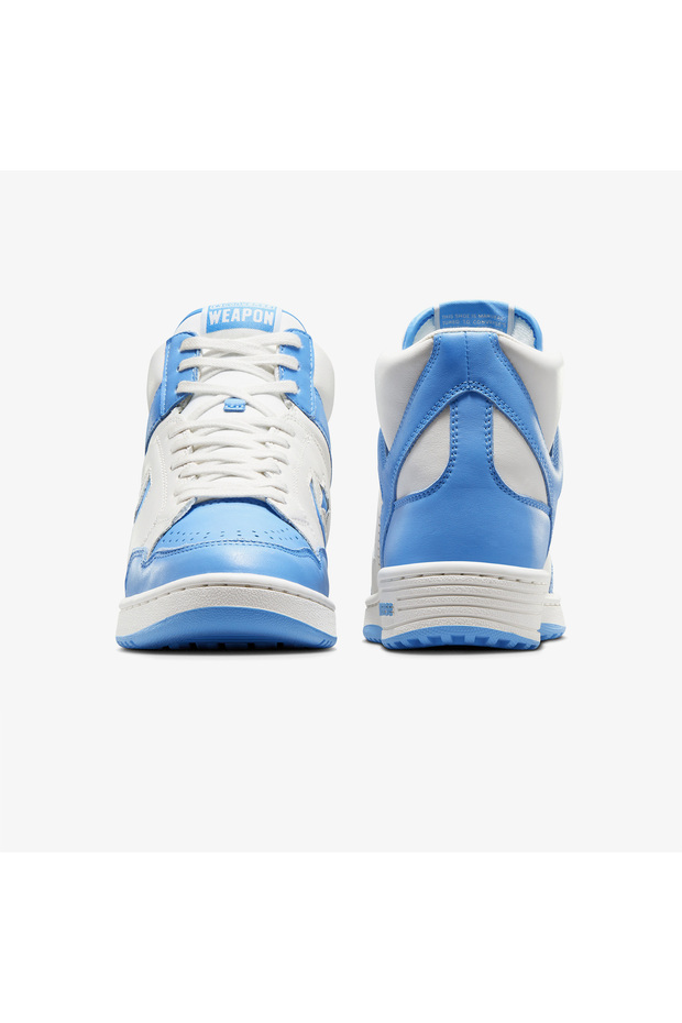 Weapon Unisex Mavi Deri Sneaker - 3