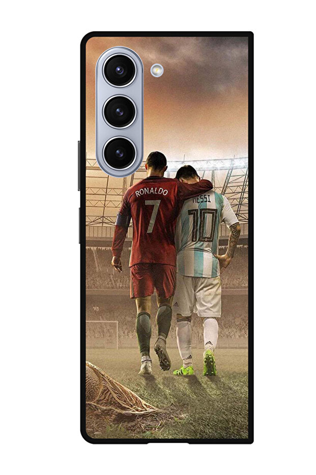 Protective Case Anti Scratch Shock Proof Bumper Cover For Samsung Galaxy Z Fold 5 Ronaldo Messi