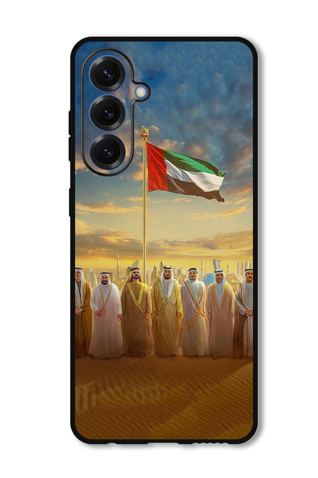 Protective Case Anti Scratch Shock Proof Bumper Cover For Samsung Galaxy S25 Uae Flag Uae Rulers
