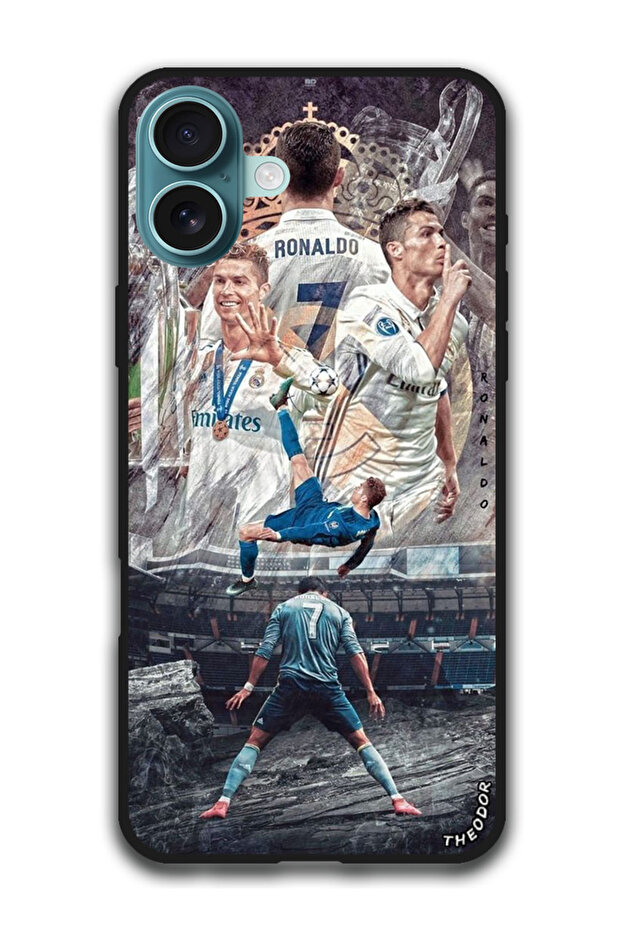 Protective Case Anti Scratch Shock Proof Bumper Cover For iPhone 16 Plus (6.7)-inch Ronaldo 1