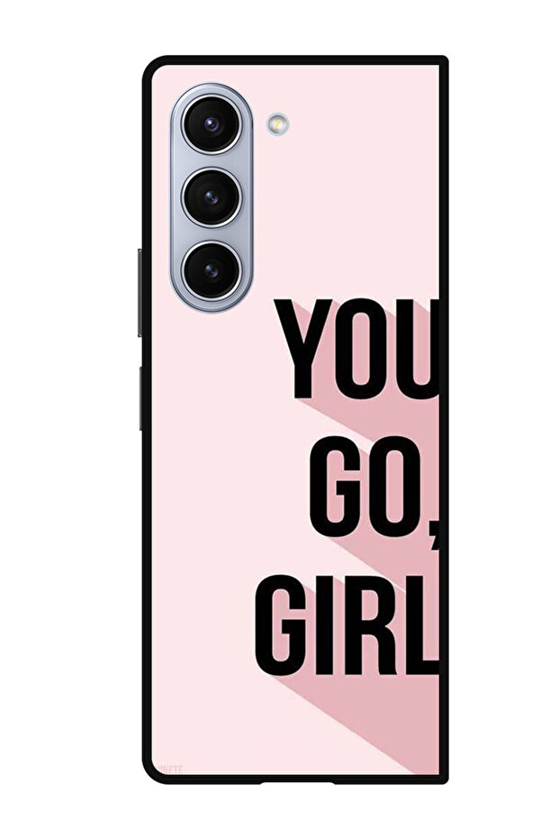 Protective Case Anti Scratch Shock Proof Bumper Cover For Samsung Galaxy Z Fold 5 You go girl