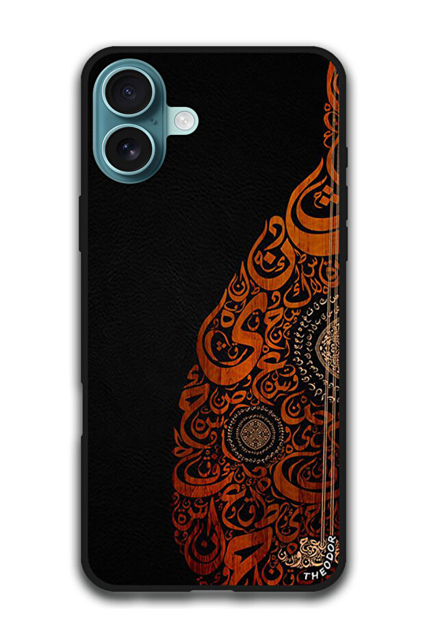 Protective Case Anti Scratch Shock Proof Bumper Cover For iPhone 16 Plus (6.7)-inch Typography
