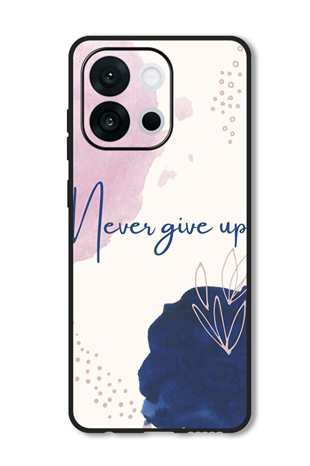 Case Compatible with OnePlus 13s 6.32 Inch Protection Shockproof Bumper Cover Never Give up