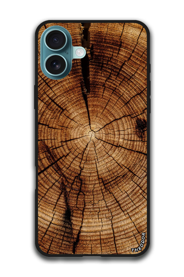 Protective Case Anti Scratch Shock Proof Cover For iPhone 16 Plus (6.7)-inch trunk_tree_texture