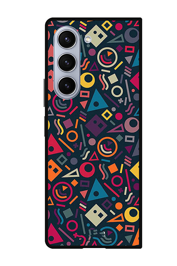 Protective Case Anti Scratch Shock Proof Bumper Cover For Samsung Galaxy Z Fold 5 Shape Doodles