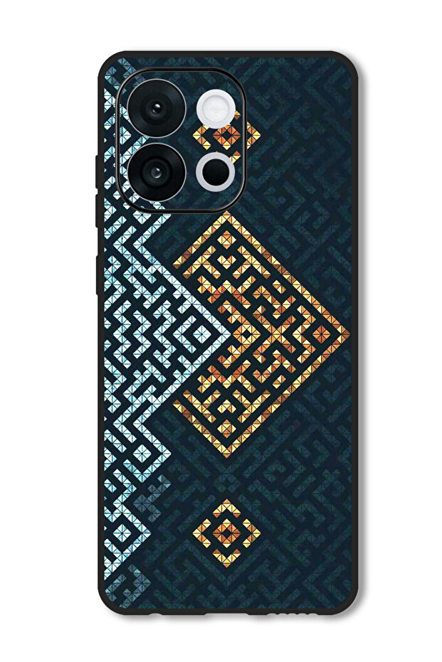 Case Compatible with OnePlus 13s 6.32 Inch Protection Shockproof Bumper Cover Maze art