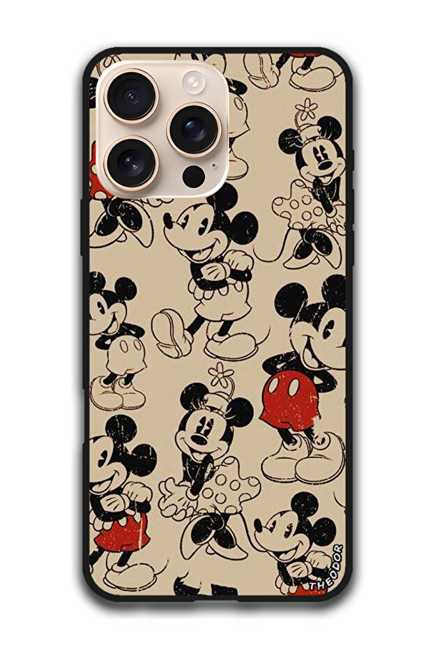 Protective Case Anti Scratch Shock Proof Bumper Cover For iPhone 16 Pro Max (6.9)-inch Mickey (3)