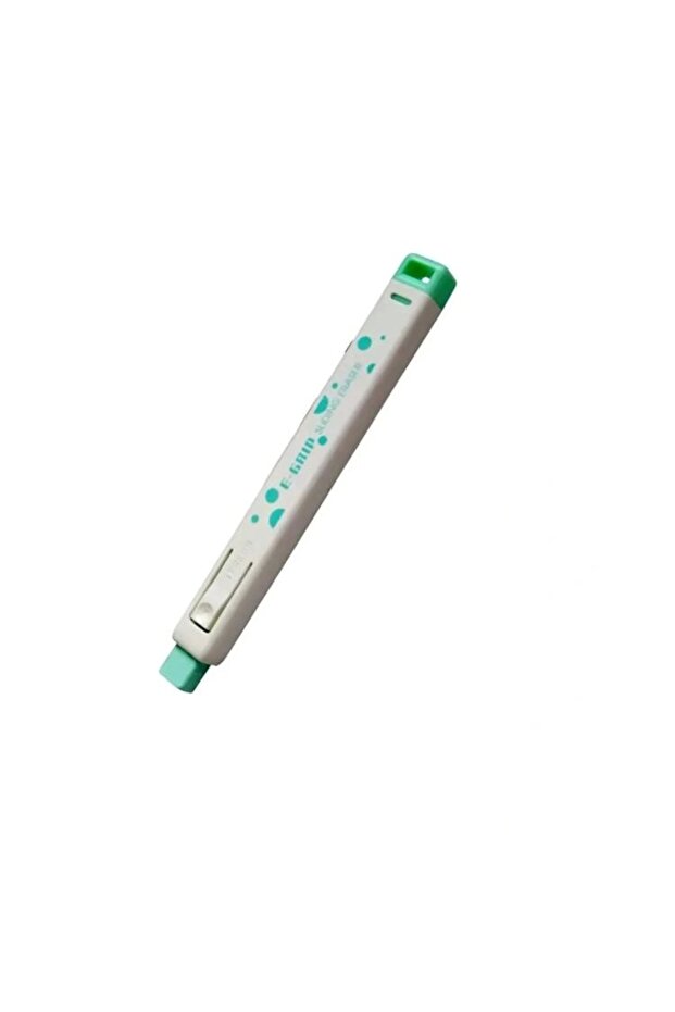 E2395 E- Pastel Color Sliding Pencil Shape Rectangular Eraser - Single