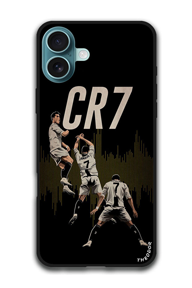 Protective Case Anti Scratch Shock Proof Bumper Cover For iPhone 16 Plus (6.7)-inch CR7