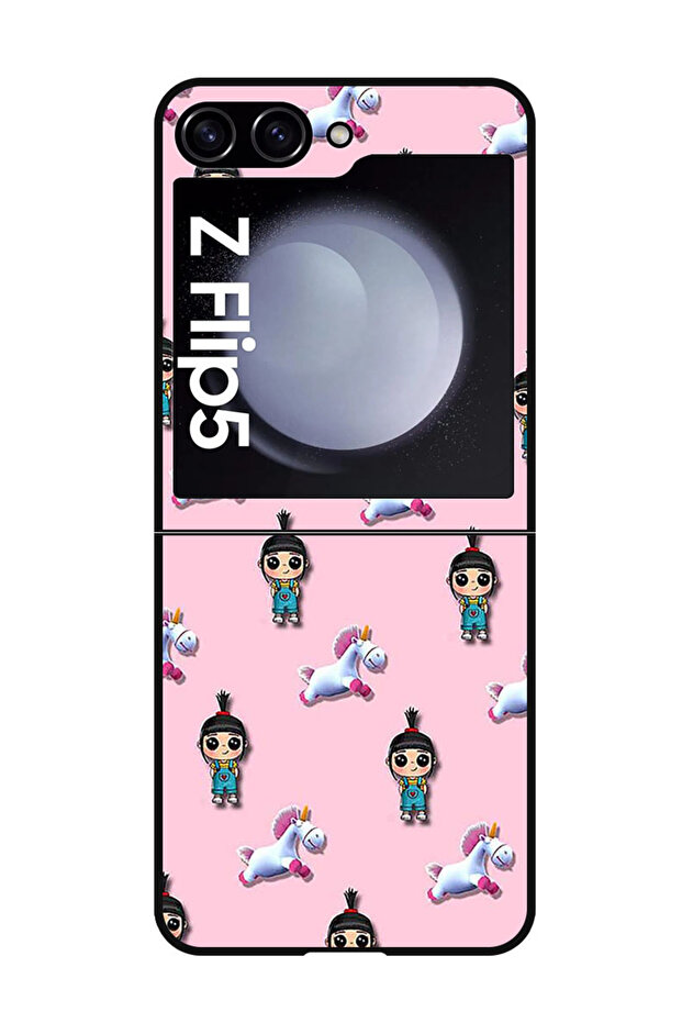 Protective Case Anti Scratch Shock Proof Bumper Cover For Samsung Galaxy Z Flip 5 Cartoon