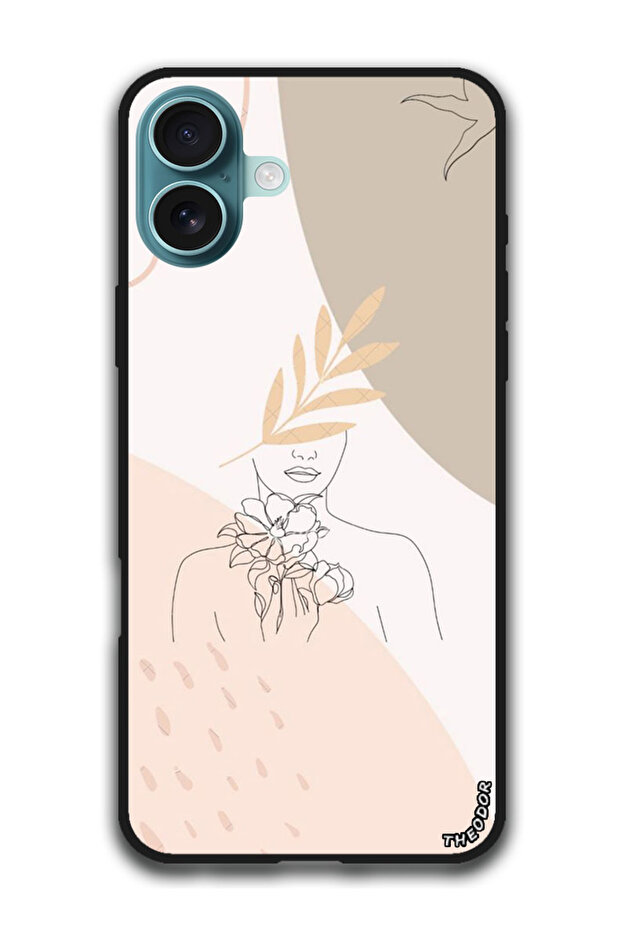 Protective Case Anti Scratch Shock Proof Bumper Cover For iPhone 16 Plus (6.7)-inch Girl art 2