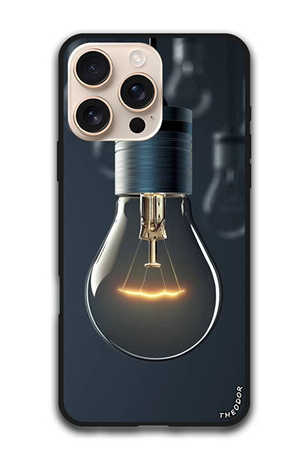 Protective Case Anti Scratch Shock Proof Bumper Cover For iPhone 16 Pro Max (6.9)-inch Light Bulb