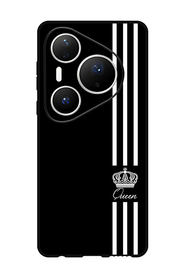 Case Compatible with Huawei Pura 80 Pro Plus 6.8 Inch Protection Shockproof Bumper Cover Queen Crown
