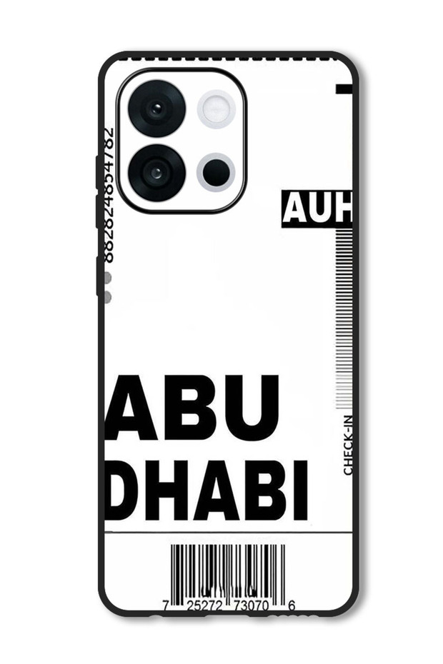 Case Compatible with OnePlus 13s 6.32 Inch Protection Shockproof Bumper Cover AUH boarding pass