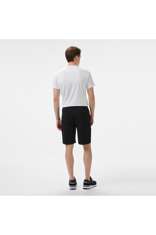 Erkek Siyah Regular Fit Şort - 2