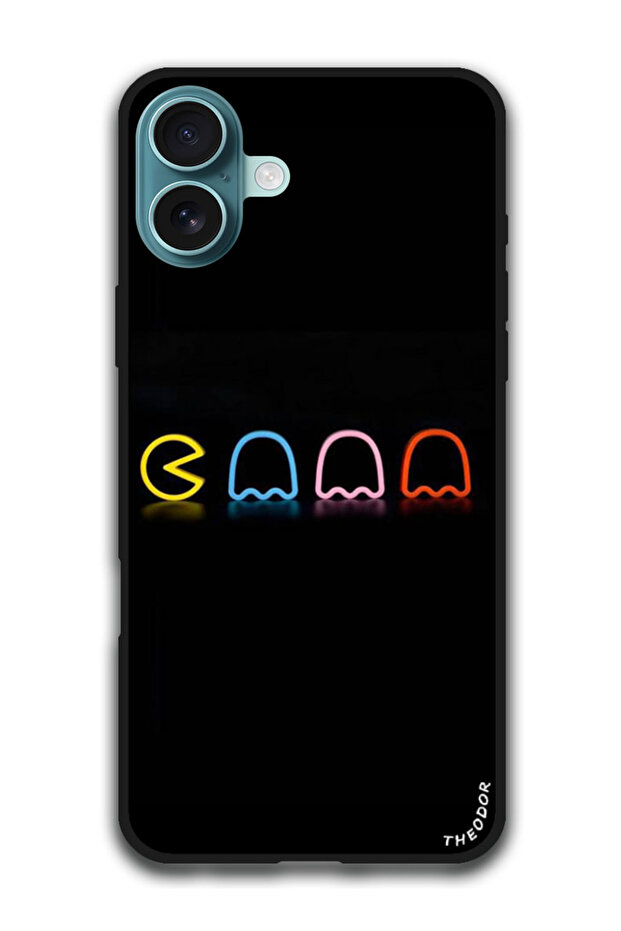 Protective Case Anti Scratch Shock Proof Bumper Cover For iPhone 16 Plus (6.7)-inch Pacman