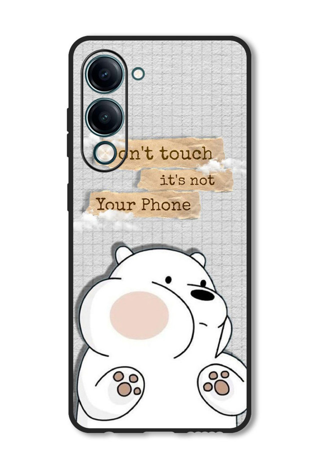 Case Compatible with Vivo Y29s Protection Shockproof Bumper Cover Dont touch (3)
