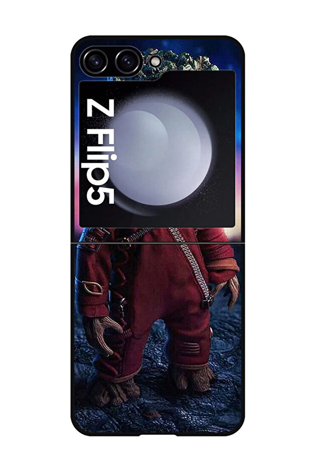 Protective Case Anti Scratch Shock Proof Bumper Cover For Samsung Galaxy Z Flip 5 Sad Groot