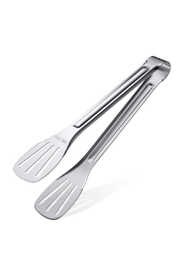 Prestige Stainless Steel Tong | Kitchen Cooking Tongs | Cooking Barbecue Grilling Food Tongs | Stea