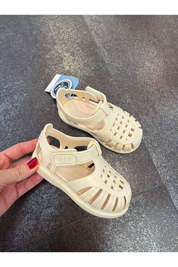 Children's S10271 Tobby Solid Sandals - 1