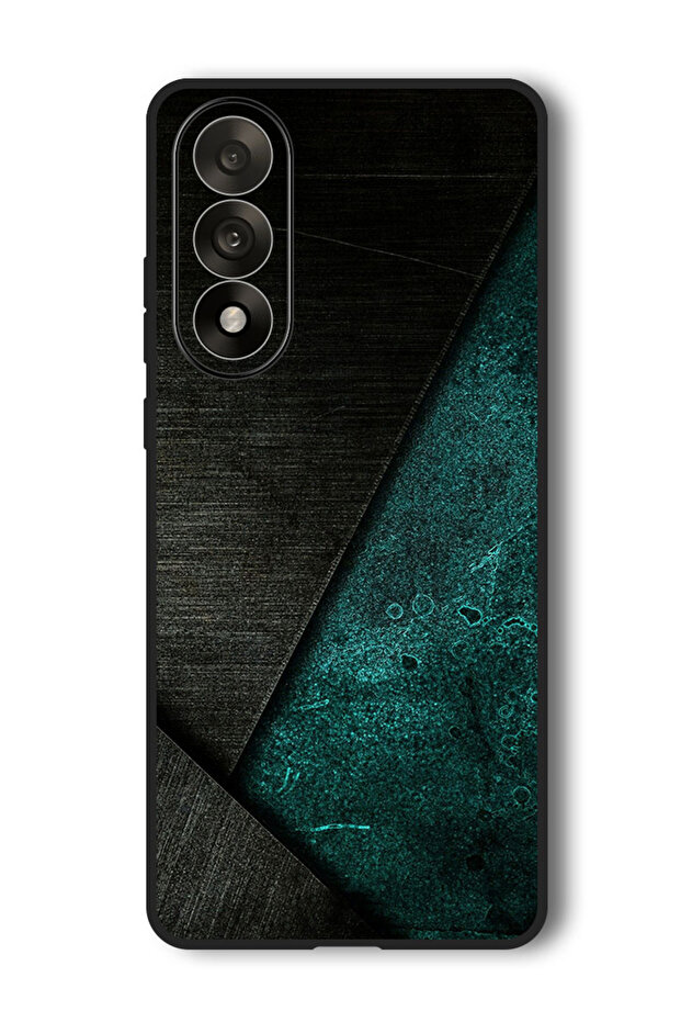 Case Compatible with OnePlus Nord 5 6.83 Inch Protection Shockproof Cover Black Dark Green Pattern