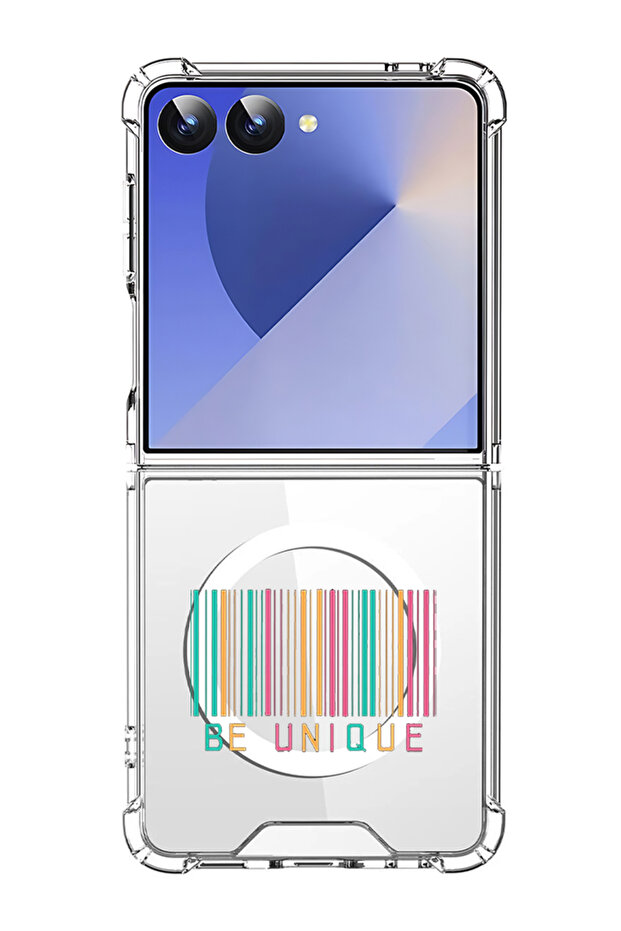 Case for Samsung Galaxy Z Flip 7 Compatible with MagSafe, Shockproof Phone Cover Be unique