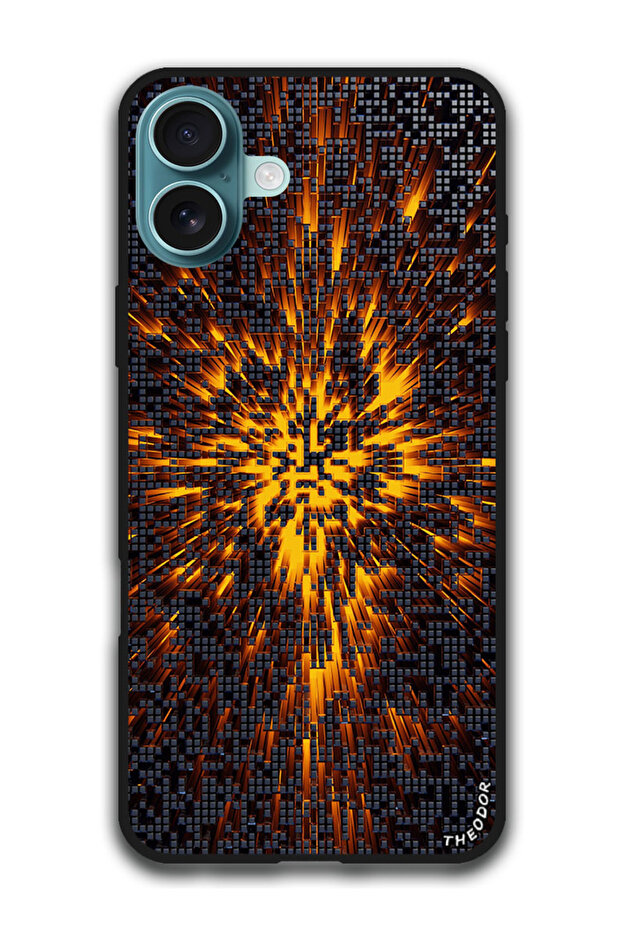 Protective Case Anti Scratch Shock Proof Cover For iPhone 16 Plus (6.7)-inch squares_structure_glow