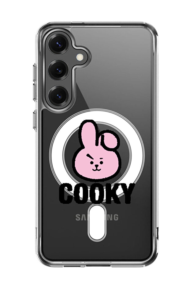 Case for Samsung Galaxy S25 6.2-inch Compatible with MagSafe, Shockproof Phone Cover Cooky