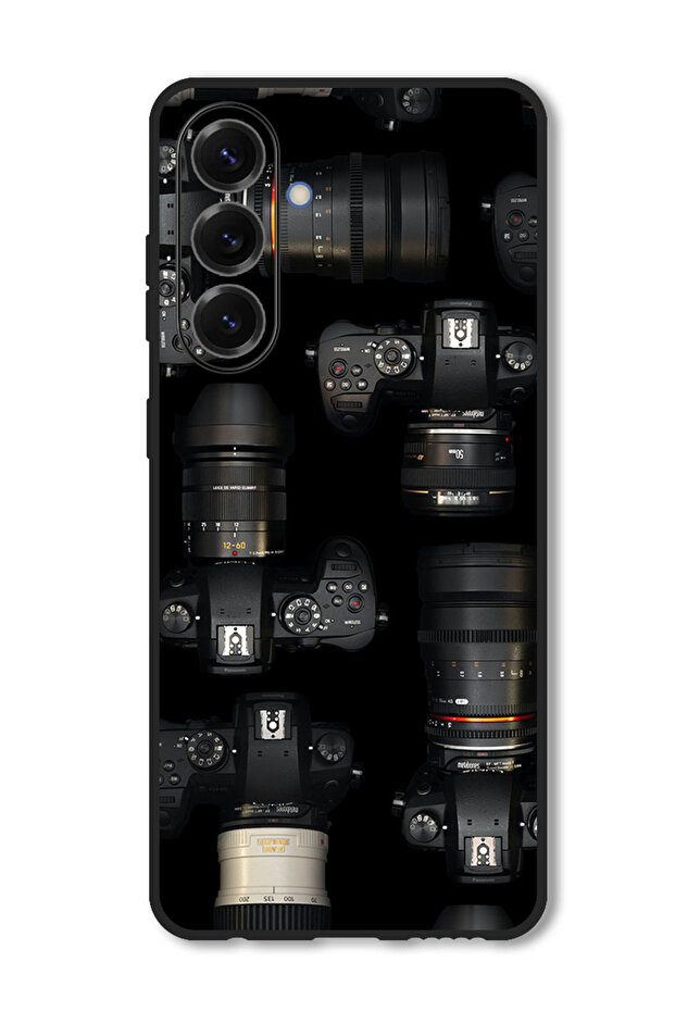 Case Compatible with Samsung Galaxy M56 6.74 Inch Protection Shockproof Cover cameras_lenses_photo
