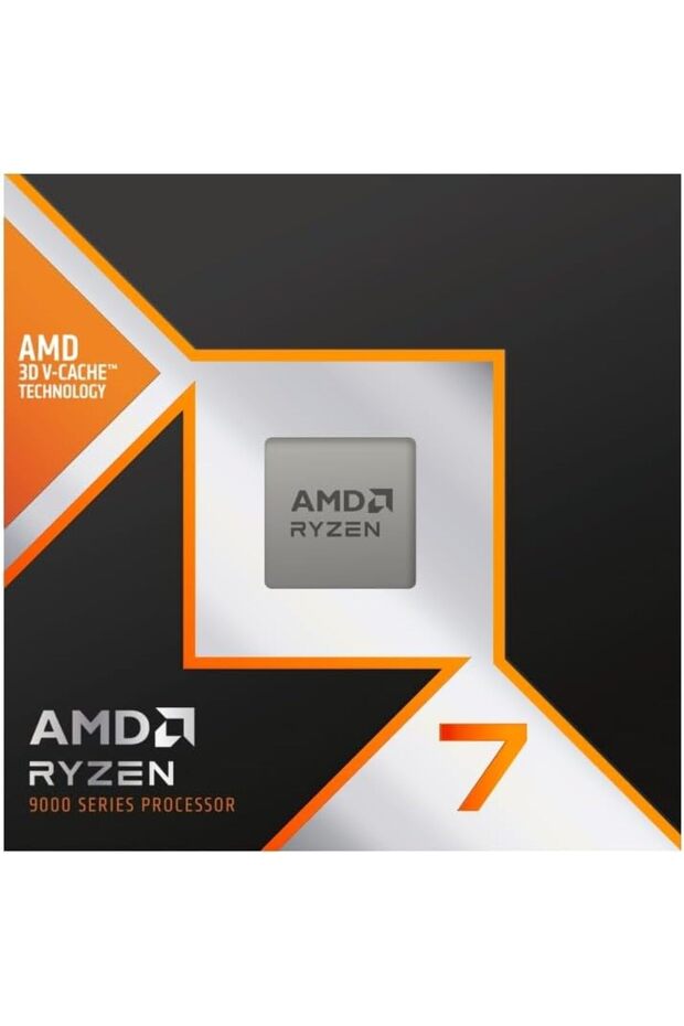 معالج سطح المكتب Ryzen 7 9800X3D - 8 أنوية و16 خيطًا، مقبس AM5 - 5