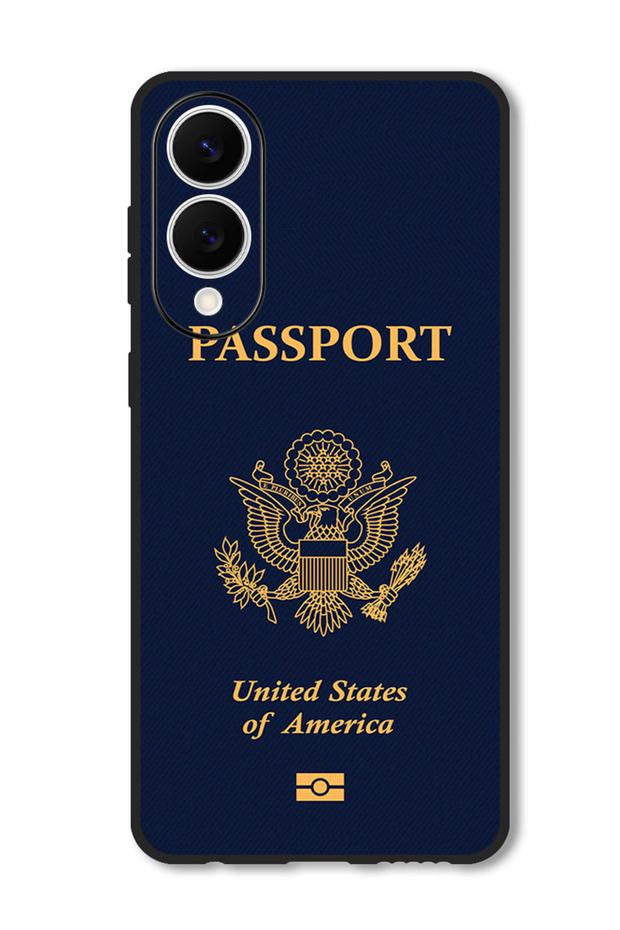 Case Compatible with Samsung Galaxy S25 Edge 6.7 Inch Protection Shockproof Cover Usa Passport
