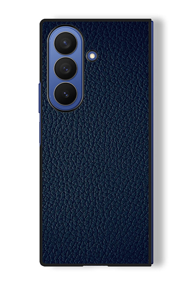 Case Compatible with Samsung Galaxy Z Fold 7 - 8 Inch Protection Shockproof Cover Blue Pattern
