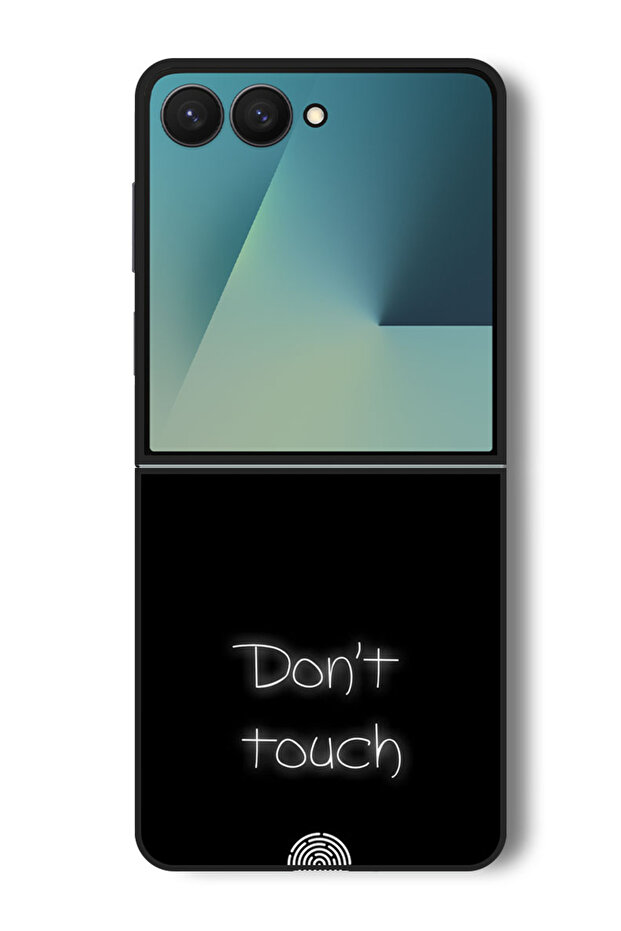 Case Compatible with Samsung Galaxy Z Flip 7 - 6.9 Inch Protection Shockproof Cover Dont touch (2)