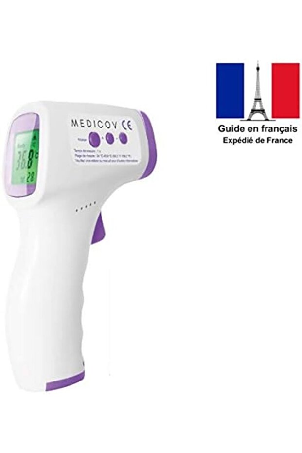 مقياس حرارة الجبهة بالأشعة تحت الحمراء - موديل Ad801 - 4