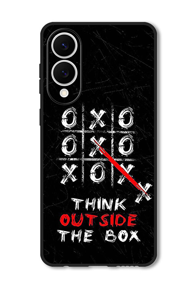 Case Compatible with Samsung Galaxy S25 Edge Protection Shockproof Cover Think out of the box