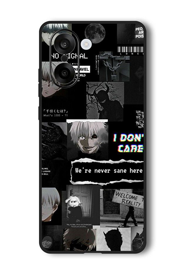 Case Compatible with OnePlus Nord CE 5 6.77 Inch Protection Shockproof Cover We're Never Sane Here