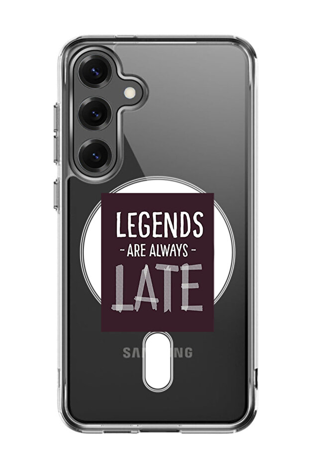 Case for Samsung Galaxy S25 Plus Compatible with MagSafe, Cover legends are always