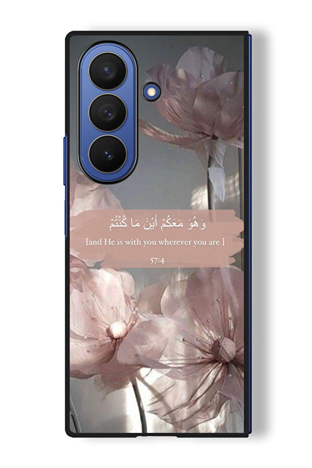 Case Compatible with Samsung Galaxy Z Fold 7 - 8 Inch Protection Shockproof Cover He is with you