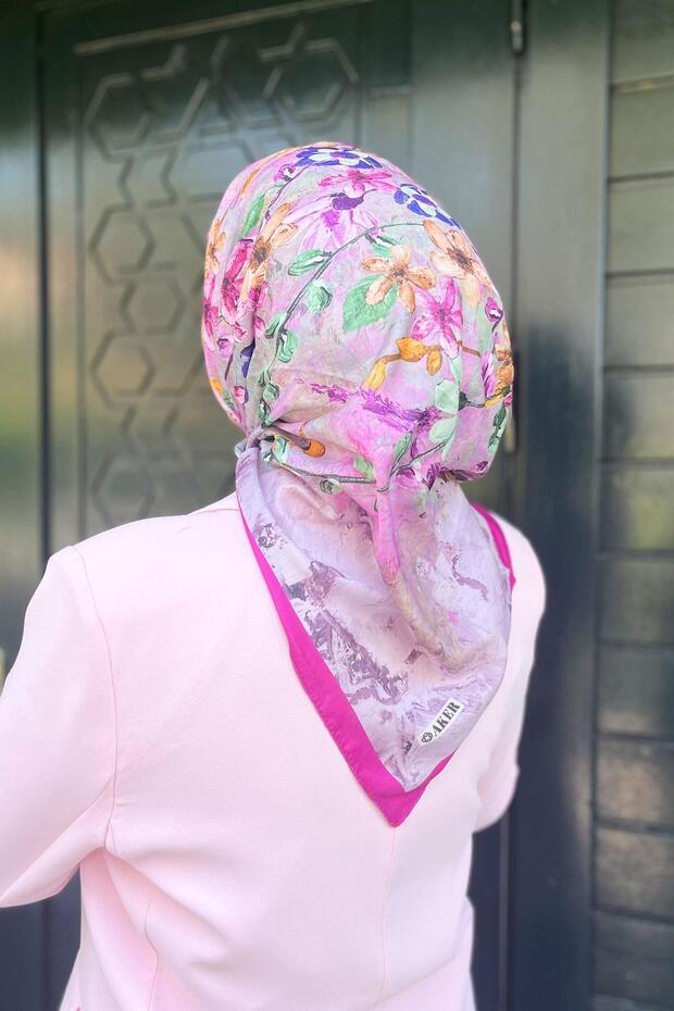 Eșarfă din bumbac Soft Touch - 7412229-009 - 2