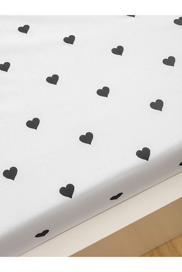 Sparkling Choices from Shining Store |   Heart Patterned Double Elastic Sheet - 2