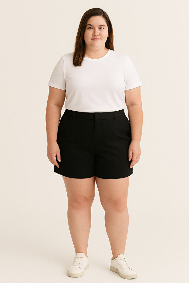 Battal Beden Şort - 1