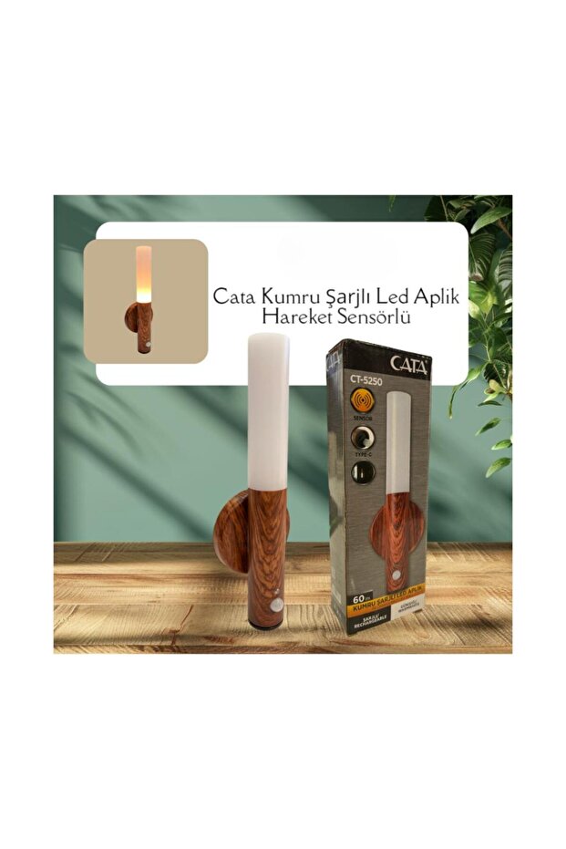 CT-5250 1W Kumru Sensörlü Led Aplik 3200 K - 2