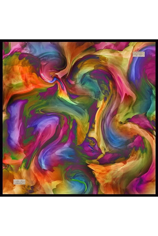 Fall Scarf 2535-01 90X90