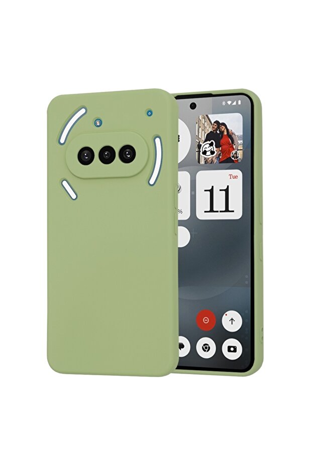 Case for Nothing Phone (3a) - SoftFlex - Matcha - 1