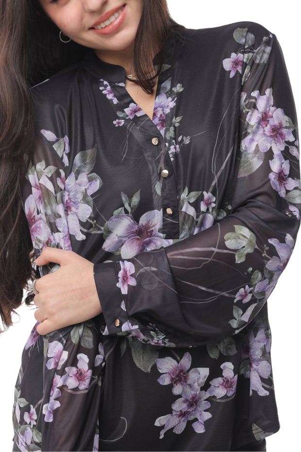 بلوزة الخزامى - 5