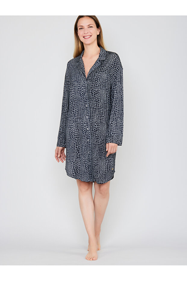 Nachthemd Luxe Modal Printed - 4