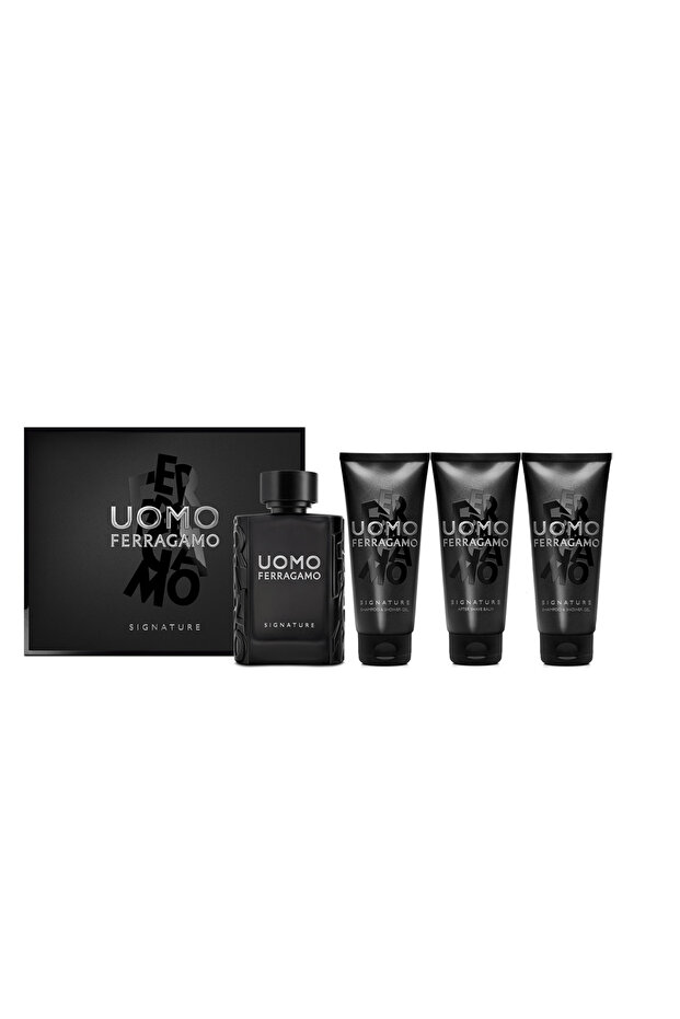 Uomo Signature EDP Shampoo & Shower Gel Set for Men