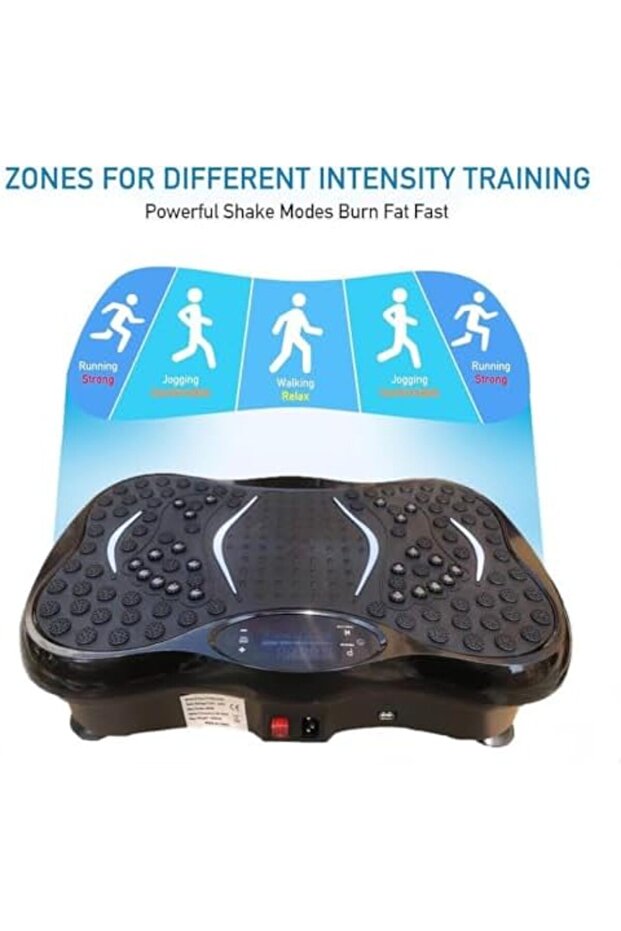 Vibration Plate Exercise Machine with Bluetooth and Remote Control - Whole Body Vibration Platform f - 4